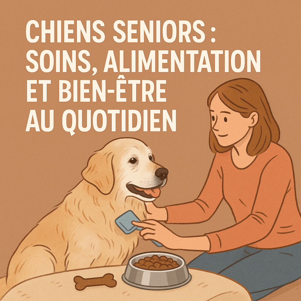 chiens seniors soins alimentation et bien-être au quotidien