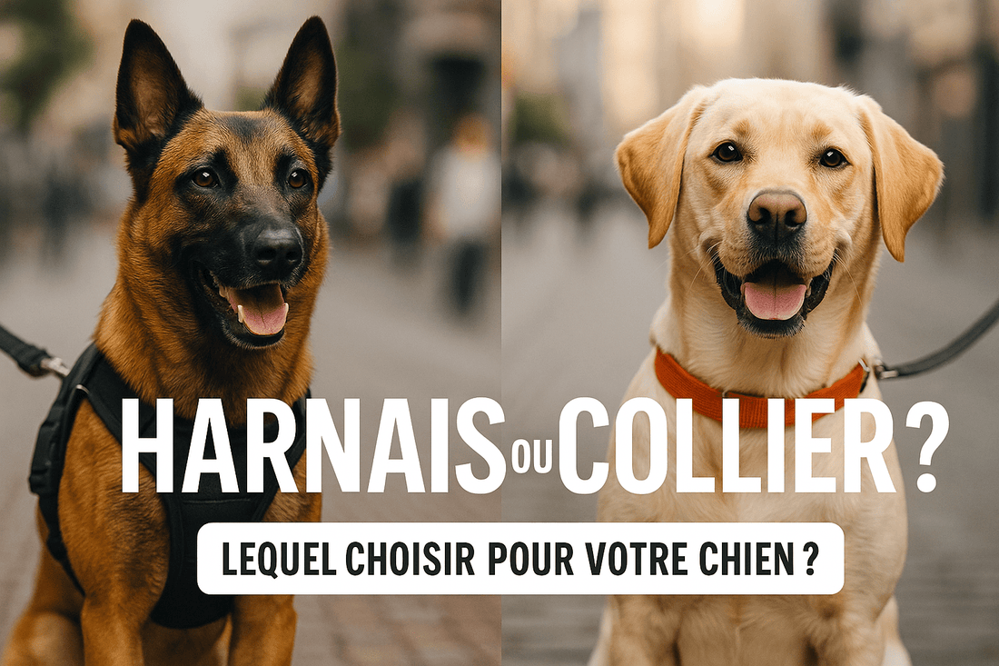 Harnais chien ou collier : lequel est vraiment fait pour votre compagnon ? - Chien store