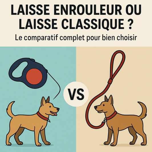 Laisse enrouleur ou laisse classique ? Le comparatif complet pour bien choisir