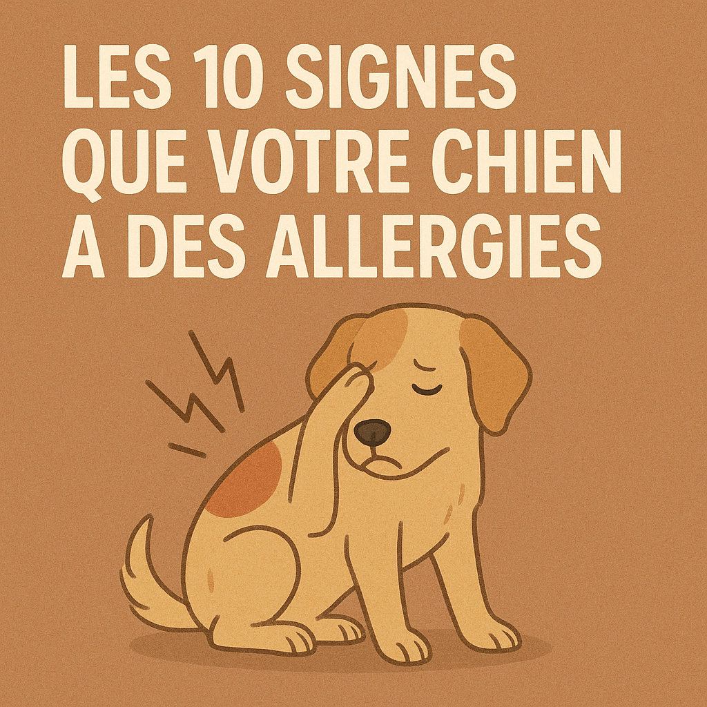 Les 10 signes que votre chien a des allergies