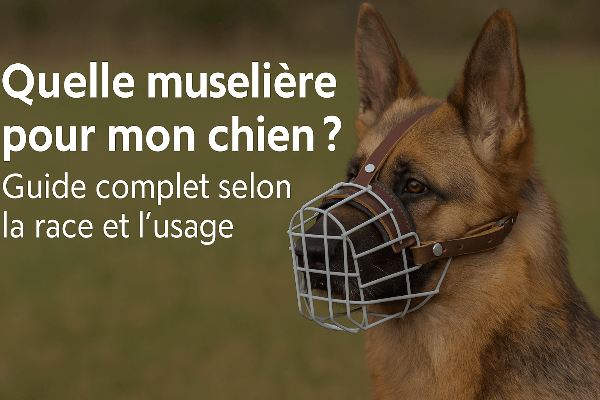 Quelle muselière pour mon chien ? Guide complet selon la race et l’usage - Chien store