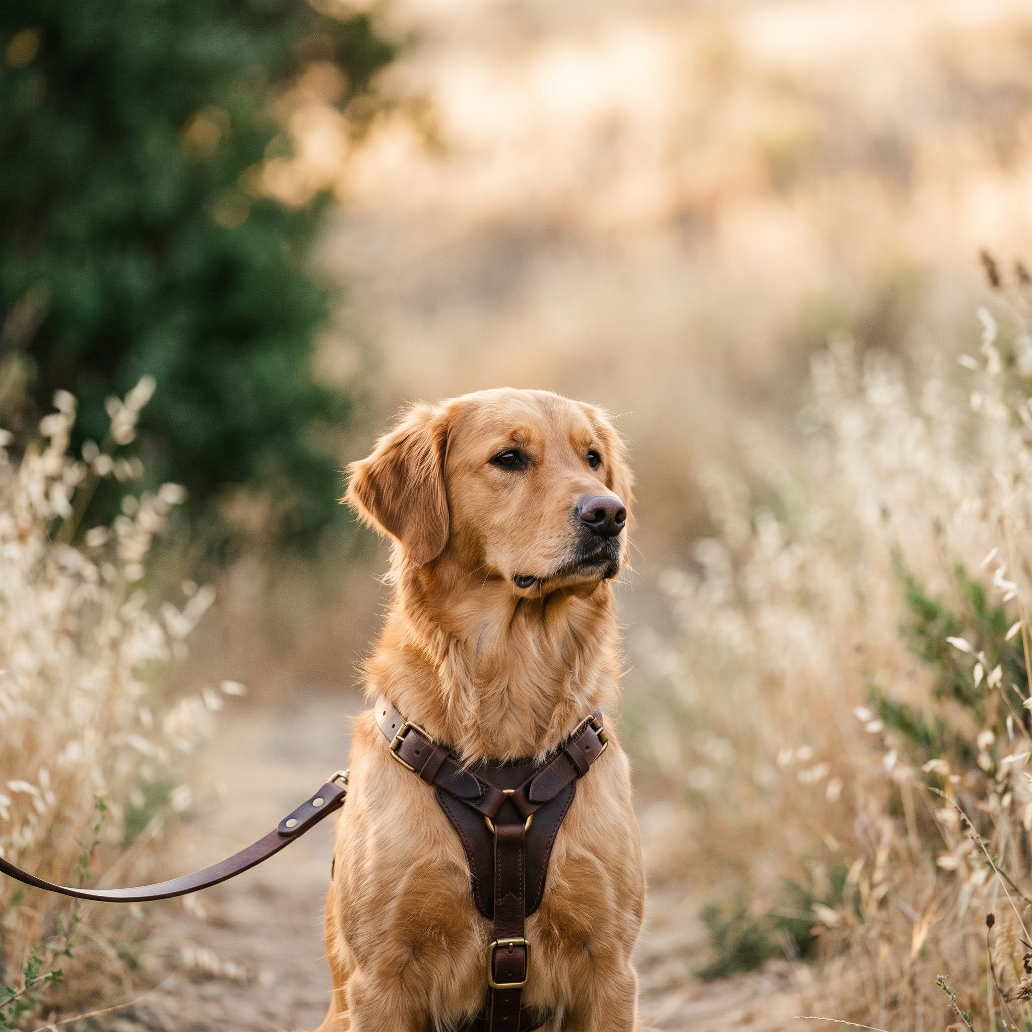 Accessoires pour chien en cuir véritable - bannière mobile Chien Store