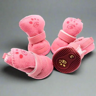 Chaussure-pour-Chien-Rose-Chien-store-petit-taille-grand