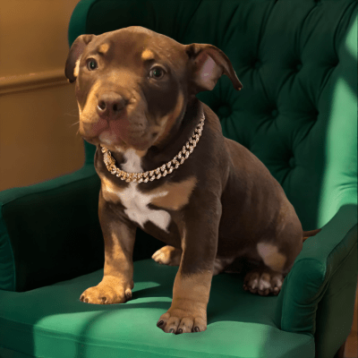 Collier chaine chien or tendance mode canine - Cuba™ - Chien store