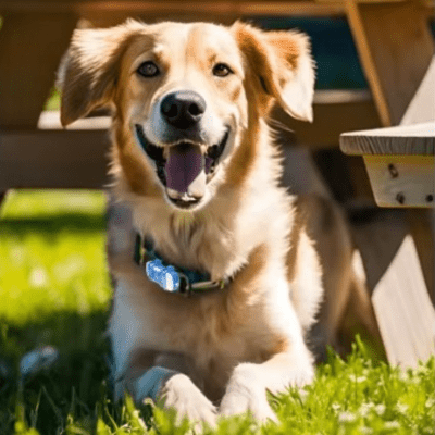 collier chien anti fugue waterproof pour chien actif - TrackerPets™ - Chien store