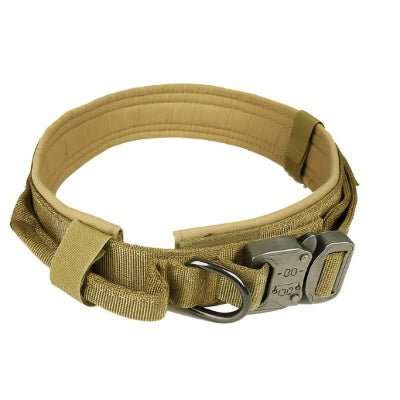 collier chien couleur kaki confortable rembourrage interieur ControlMax