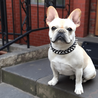 Collier cuir chien - RivetRuff™ - Chien store