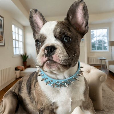 Collier cuir chien - RivetRuff™ - Chien store