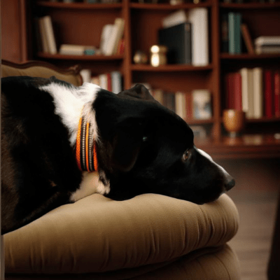 Collier pour chien confortable élégant 