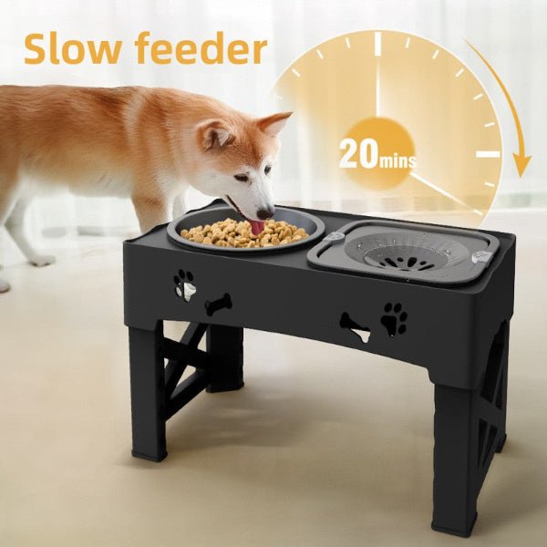 gamelle chien surelevee elevatbowl slow feeder avec bol anti glouton pour digestion lente