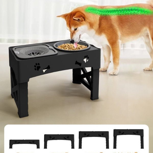 gamelle chien surelevee elevatbowl reglable reduit pression cou et articulations