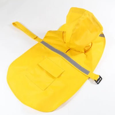 Imperméable pour chien jaune protection pluie optimale