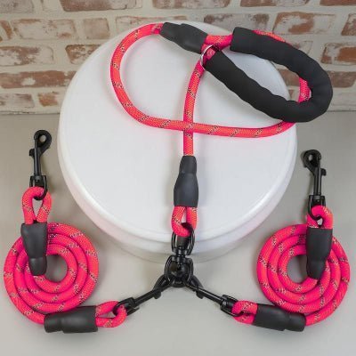 Laisse double pour chien | DuoFlex™ - Chien store