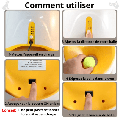 LANCEUR DE BALLE POUR CHIEN - BallLauncher™ - Chien store