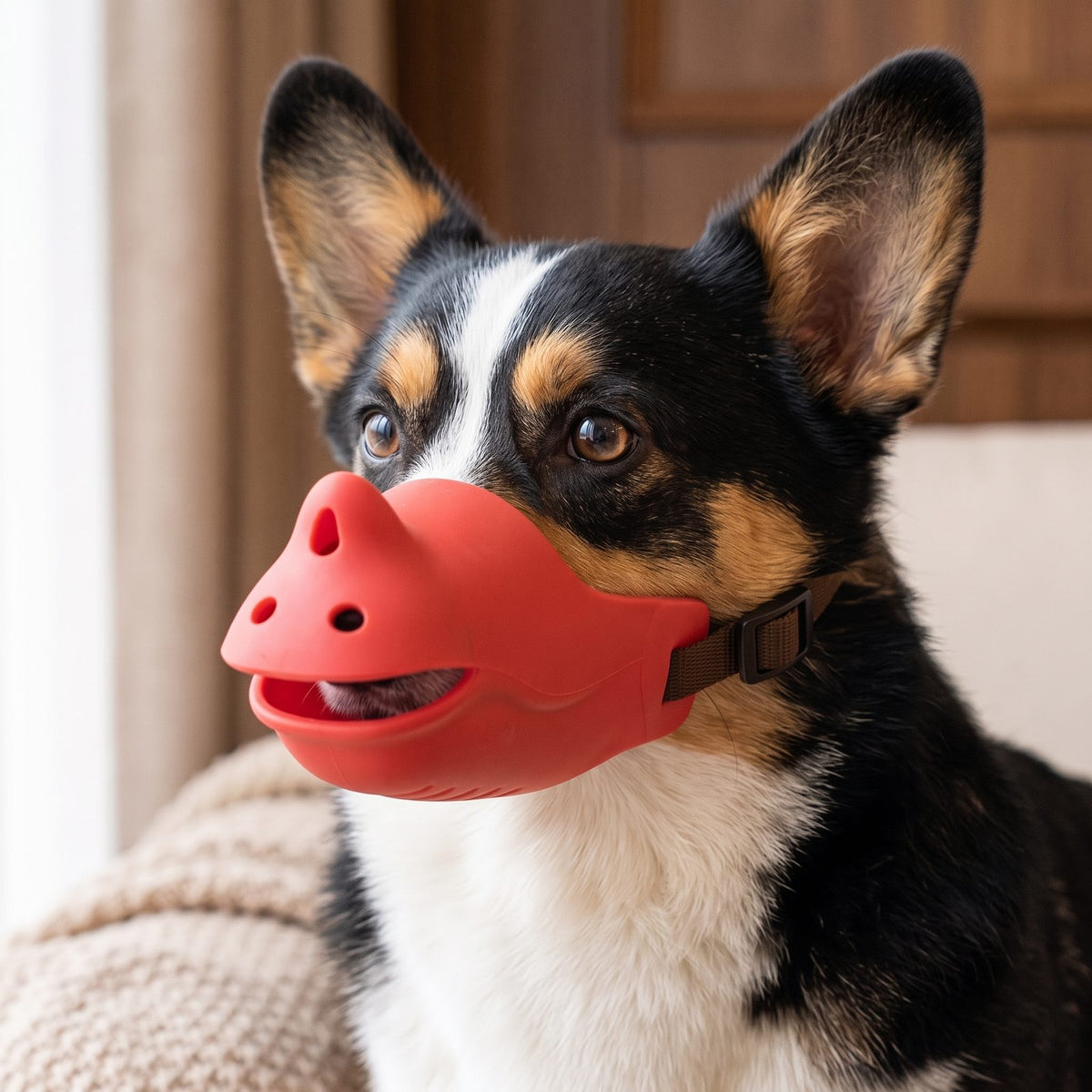 Muselière Chien | Silicone Rhinocéros