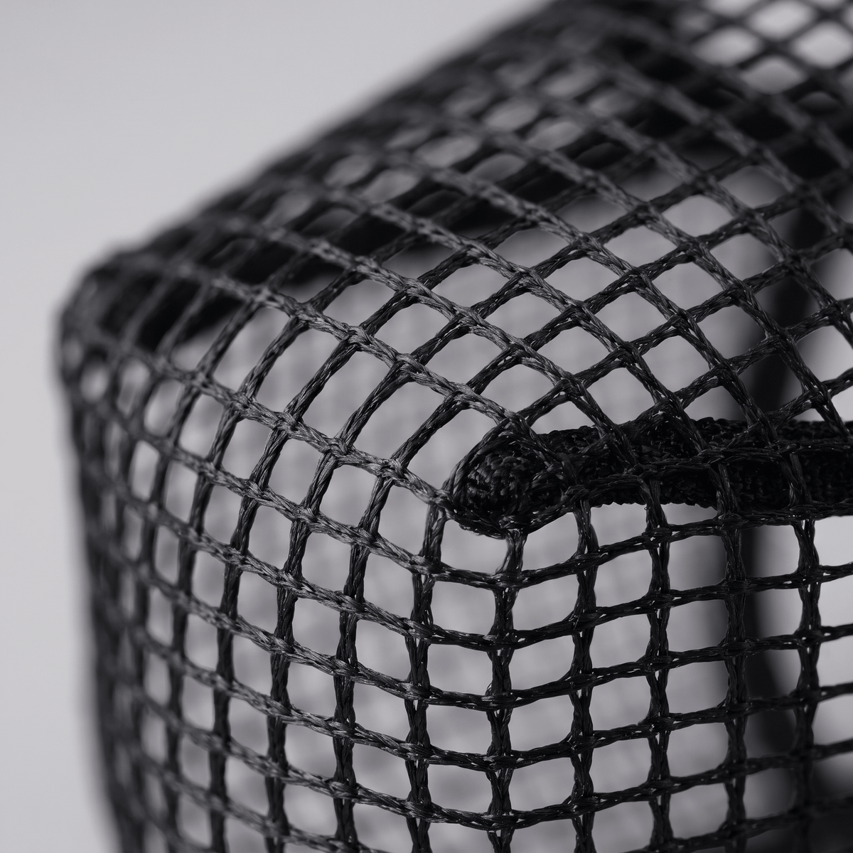 museliere chien cage en nylon macro filet aere texture