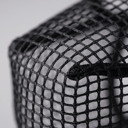 museliere chien cage en nylon macro filet aere texture
