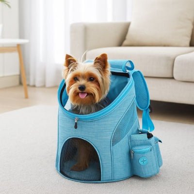 Sac a dos chien compact et respirant, adapté aux petits chiens pour un usage quotidien et sécurisé | Canirando™