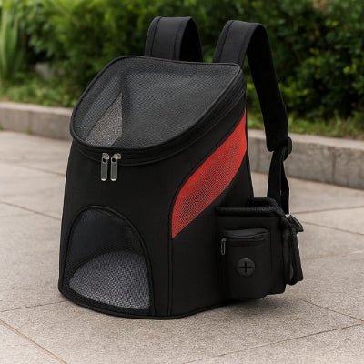 Sac a dos chien robuste et respirant, poches latérales pratiques et design ergonomique pour sorties et voyages | Canirando™